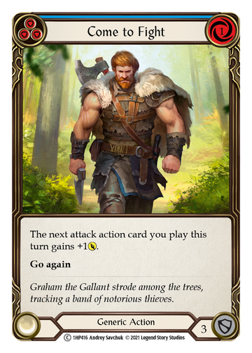 Come to Fight (Blue) [1HP416]