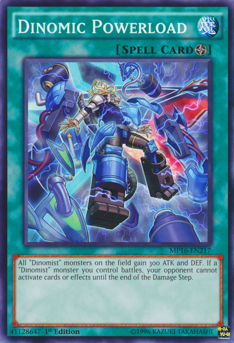 Dinomic Powerload [MP16-EN217] Common - Duel Kingdom