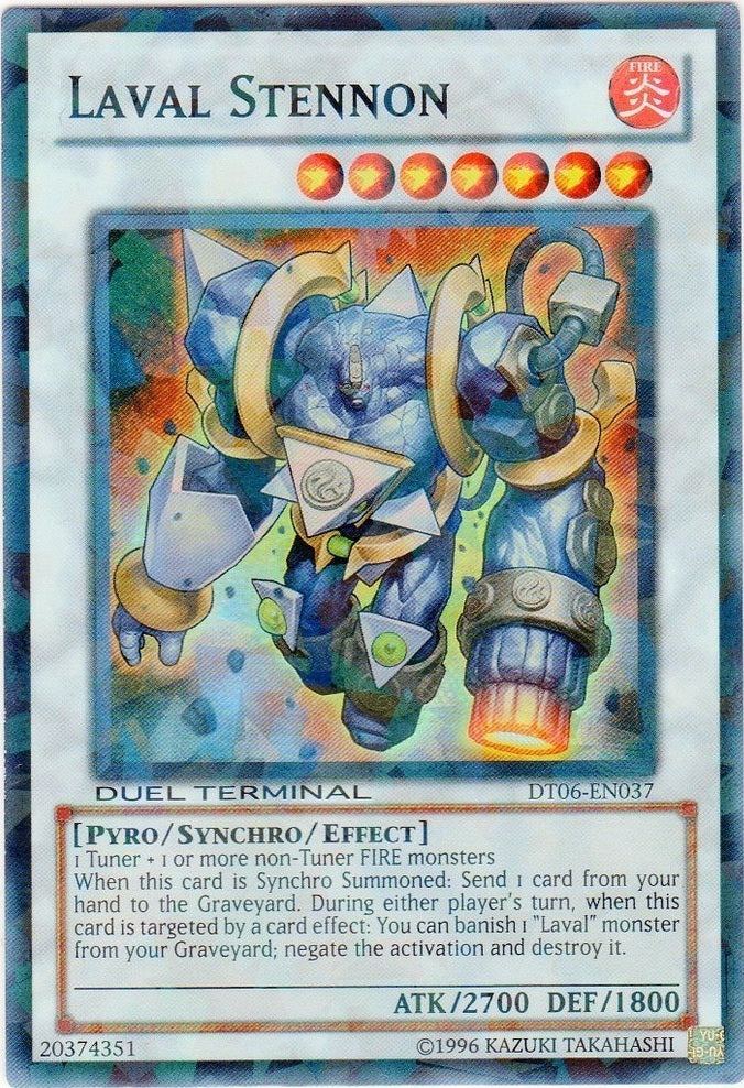 Laval Stennon [DT06-EN037] Super Rare - Duel Kingdom