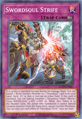 Swordsoul Strife [BACH-EN067] Common - Duel Kingdom