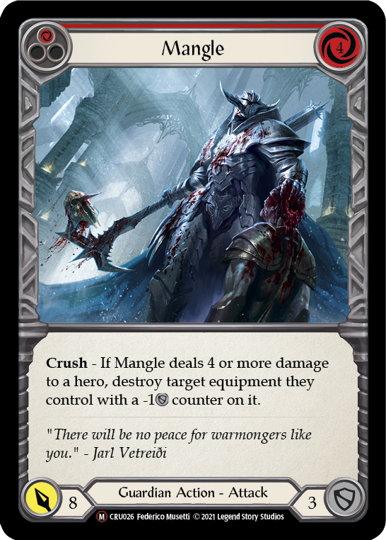 Mangle [CRU026] Unlimited Normal - Duel Kingdom