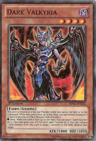 Dark Valkyria [BP01-EN152] Starfoil Rare - Duel Kingdom