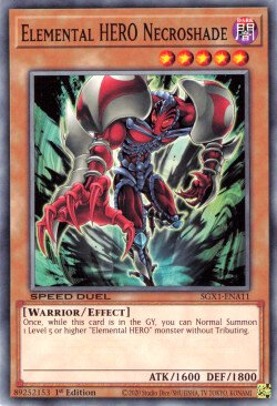 Elemental HERO Necroshade [SGX1-ENA11] Common - Duel Kingdom
