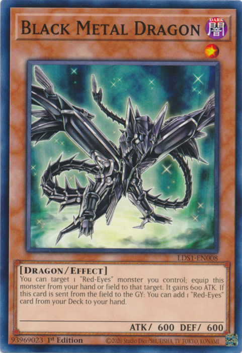 Black Metal Dragon [LDS1-EN008] Common - Duel Kingdom