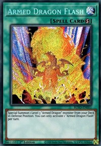 Armed Dragon Flash [BLVO-EN051] Secret Rare - Duel Kingdom