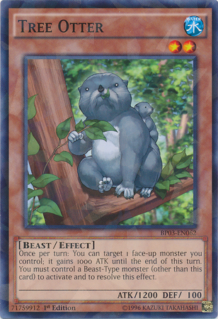 Tree Otter [BP03-EN062] Shatterfoil Rare - Duel Kingdom
