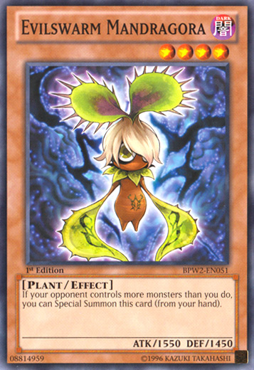 Evilswarm Mandragora [BPW2-EN051] Common - Duel Kingdom