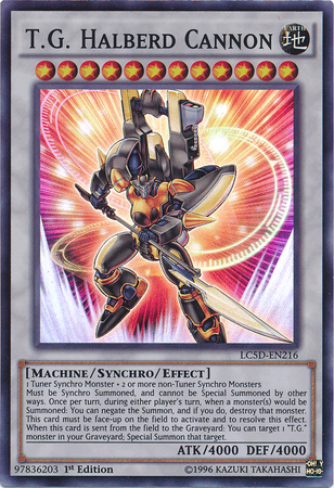 T.G. Halberd Cannon [LC5D-EN216] Super Rare - Duel Kingdom