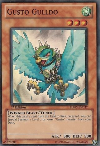 Gusto Gulldo [HA05-EN037] Super Rare - Duel Kingdom