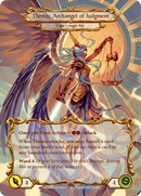 Figment of Judgment // Themis, Archangel of Judgment (Marvel) [DTD006] (Dusk Till Dawn)  Cold Foil-2