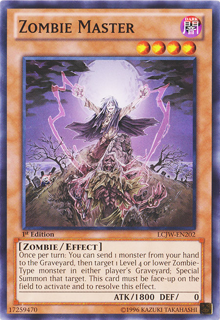 Zombie Master [LCJW-EN202] Common - Duel Kingdom