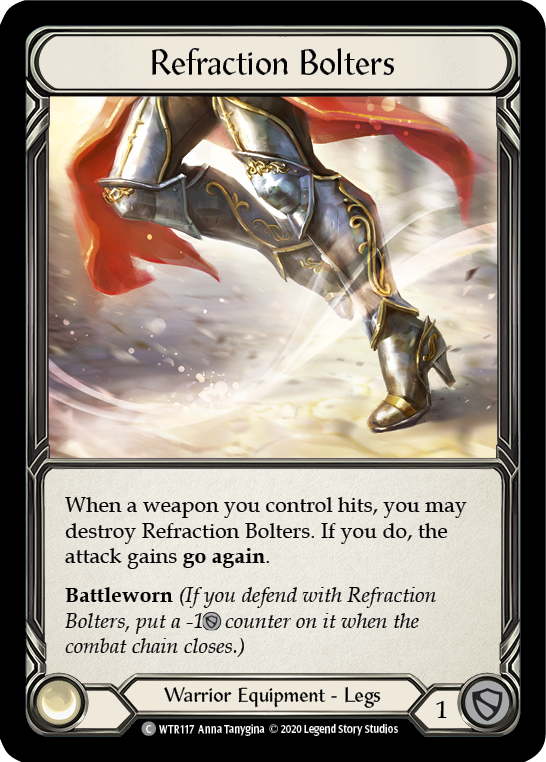 Refraction Bolters [WTR117] Unlimited Rainbow Foil - Duel Kingdom