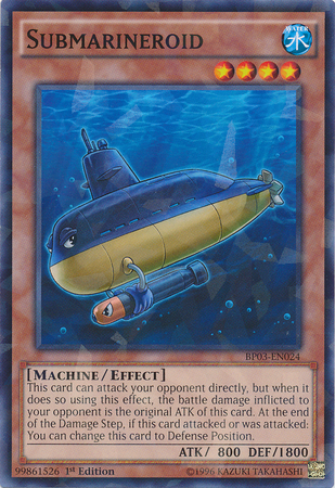 Submarineroid [BP03-EN024] Shatterfoil Rare - Duel Kingdom