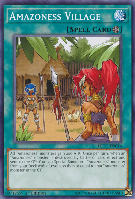 Amazoness Village [LEDU-EN014] Common - Duel Kingdom