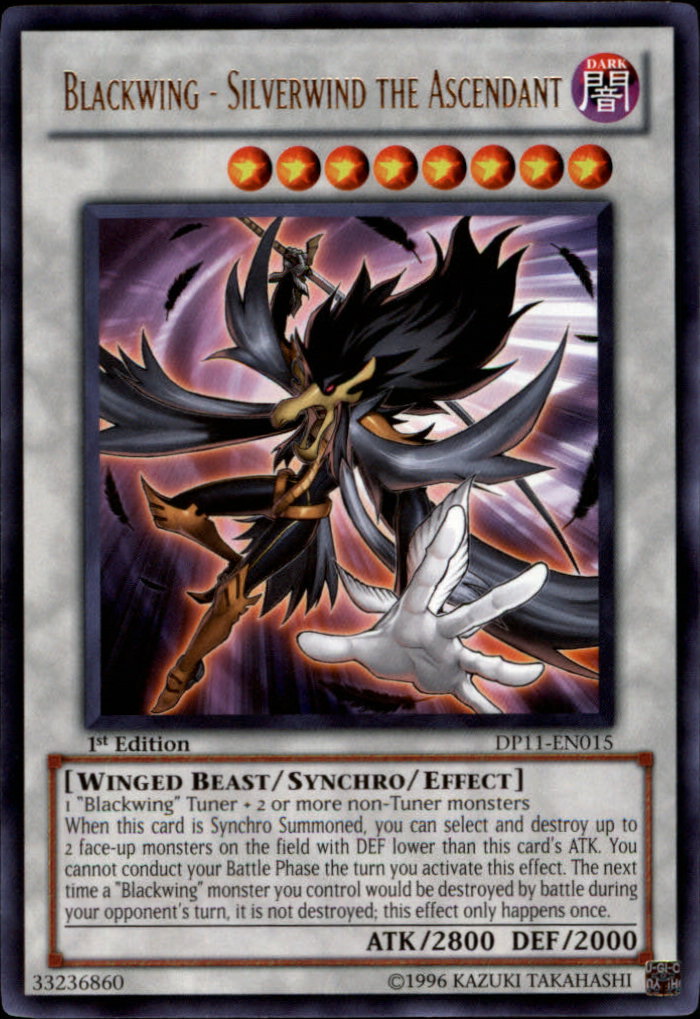 Blackwing - Silverwind the Ascendant [DP11-EN015] Rare - Duel Kingdom