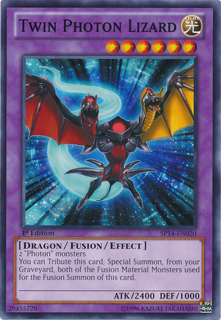 Twin Photon Lizard [SP14-EN020] Common - Duel Kingdom