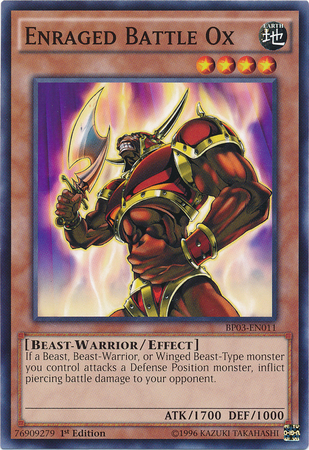 Enraged Battle Ox [BP03-EN011] Common - Duel Kingdom