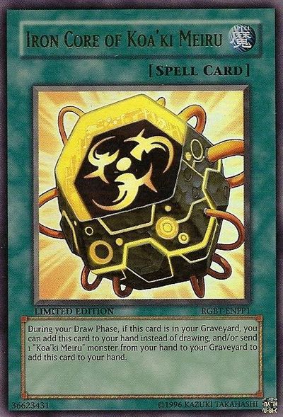 Iron Core of Koa'ki Meiru [RGBT-ENPP1] Ultra Rare - Duel Kingdom