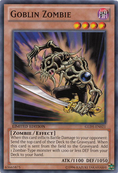 Goblin Zombie [GLD5-EN021] Common - Duel Kingdom