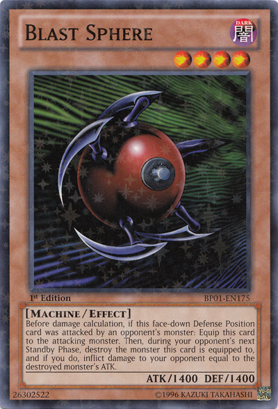 Blast Sphere [BP01-EN175] Starfoil Rare - Duel Kingdom