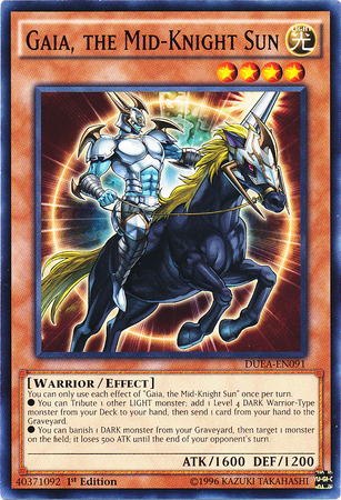 Gaia, the Mid-Knight Sun [DUEA-EN091] Common - Duel Kingdom