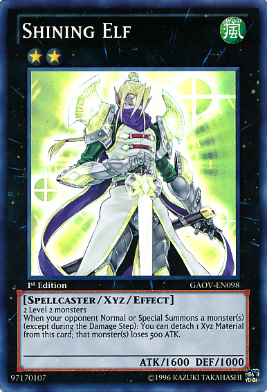 Shining Elf [GAOV-EN098] Super Rare - Duel Kingdom