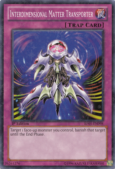 Interdimensional Matter Transporter [BP01-EN098] Starfoil Rare - Duel Kingdom