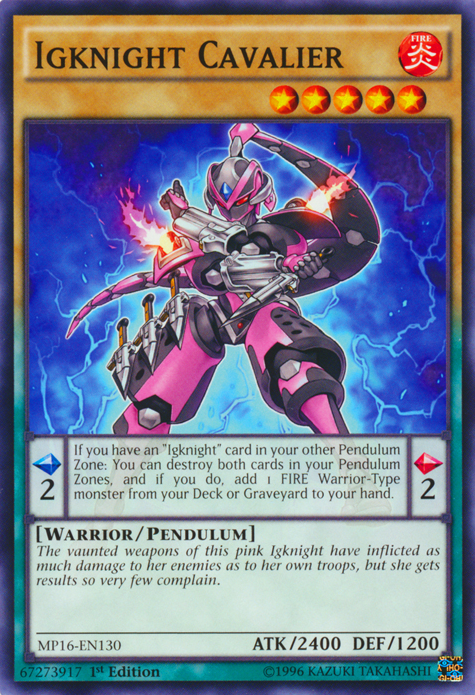 Igknight Cavalier [MP16-EN130] Common - Duel Kingdom