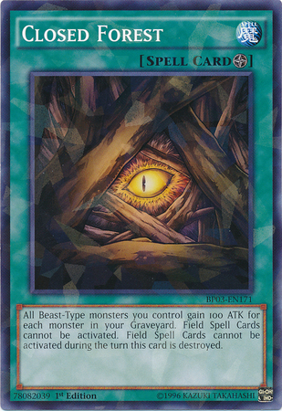 Closed Forest [BP03-EN171] Shatterfoil Rare - Duel Kingdom