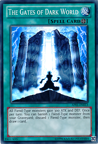 The Gates of Dark World [AP01-EN013] Super Rare - Duel Kingdom