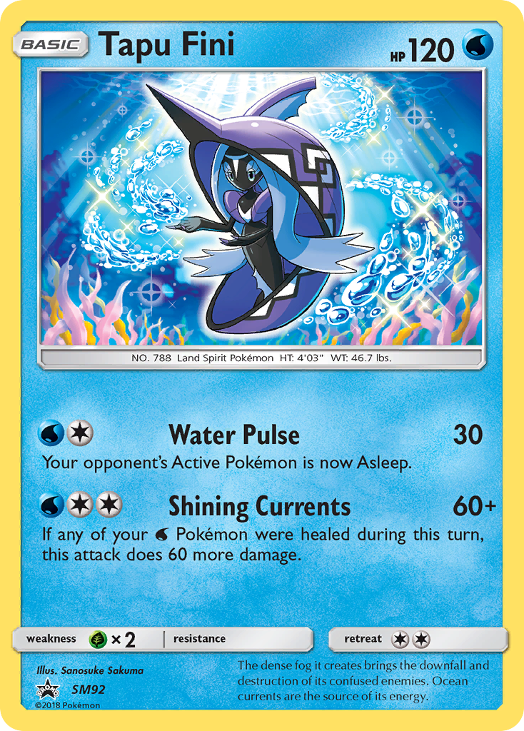 Tapu Fini (SM92) [Sun & Moon: Black Star Promos] - Duel Kingdom