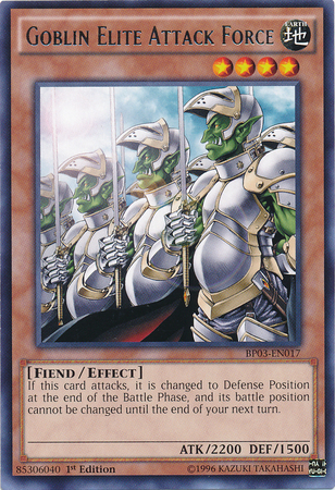 Goblin Elite Attack Force [BP03-EN017] Rare - Duel Kingdom