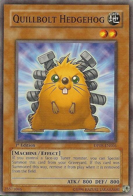 Quillbolt Hedgehog [DP08-EN005] Common - Duel Kingdom