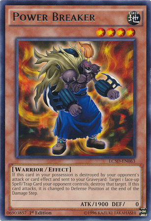 Power Breaker [LC5D-EN063] Rare - Duel Kingdom