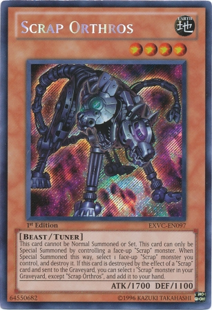 Scrap Orthros [EXVC-EN097] Secret Rare - Duel Kingdom