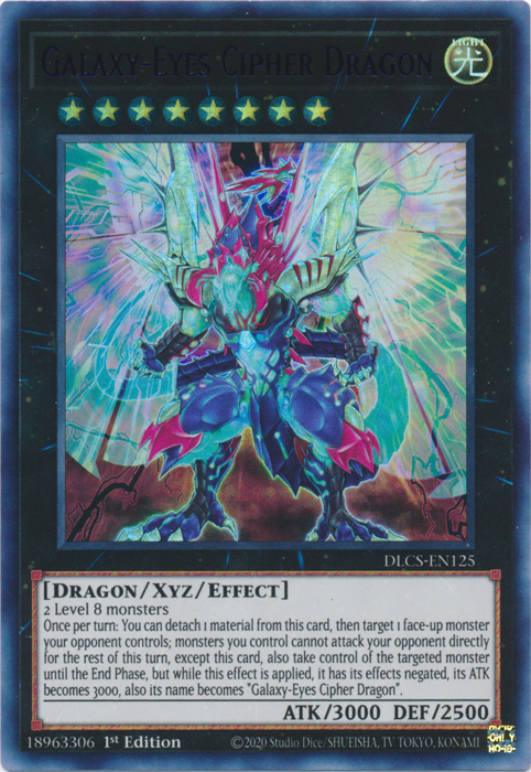 Galaxy-Eyes Cipher Dragon (Purple) [DLCS-EN125] Ultra Rare - Duel Kingdom