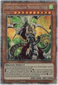 Armed Dragon Thunder LV10 (Starlight Rare) [BLVO-EN001] Starlight Rare - Duel Kingdom
