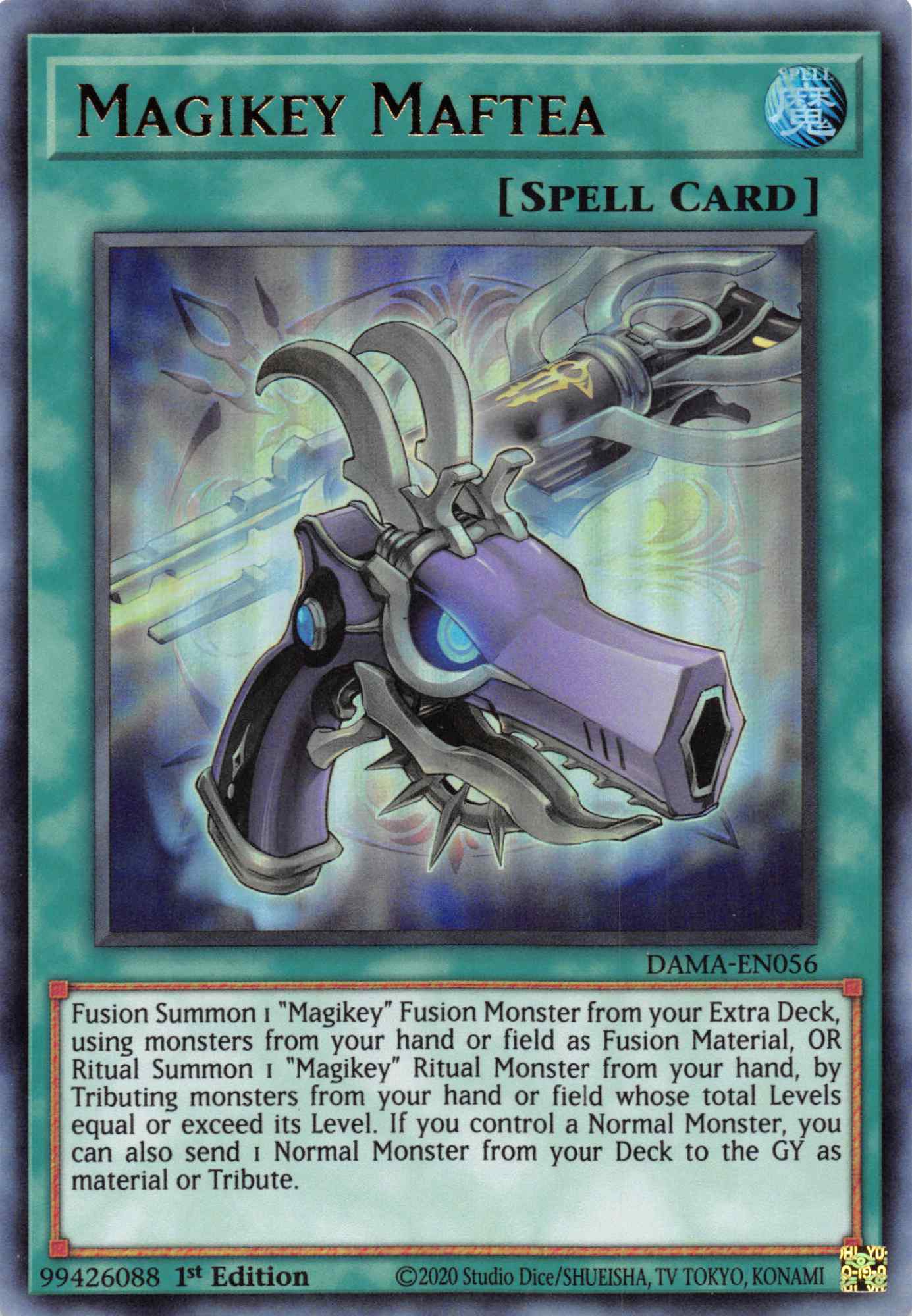 Magikey Maftea [DAMA-EN056] Ultra Rare - Duel Kingdom