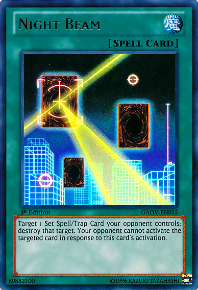 Night Beam [GAOV-EN055] Ultra Rare - Duel Kingdom