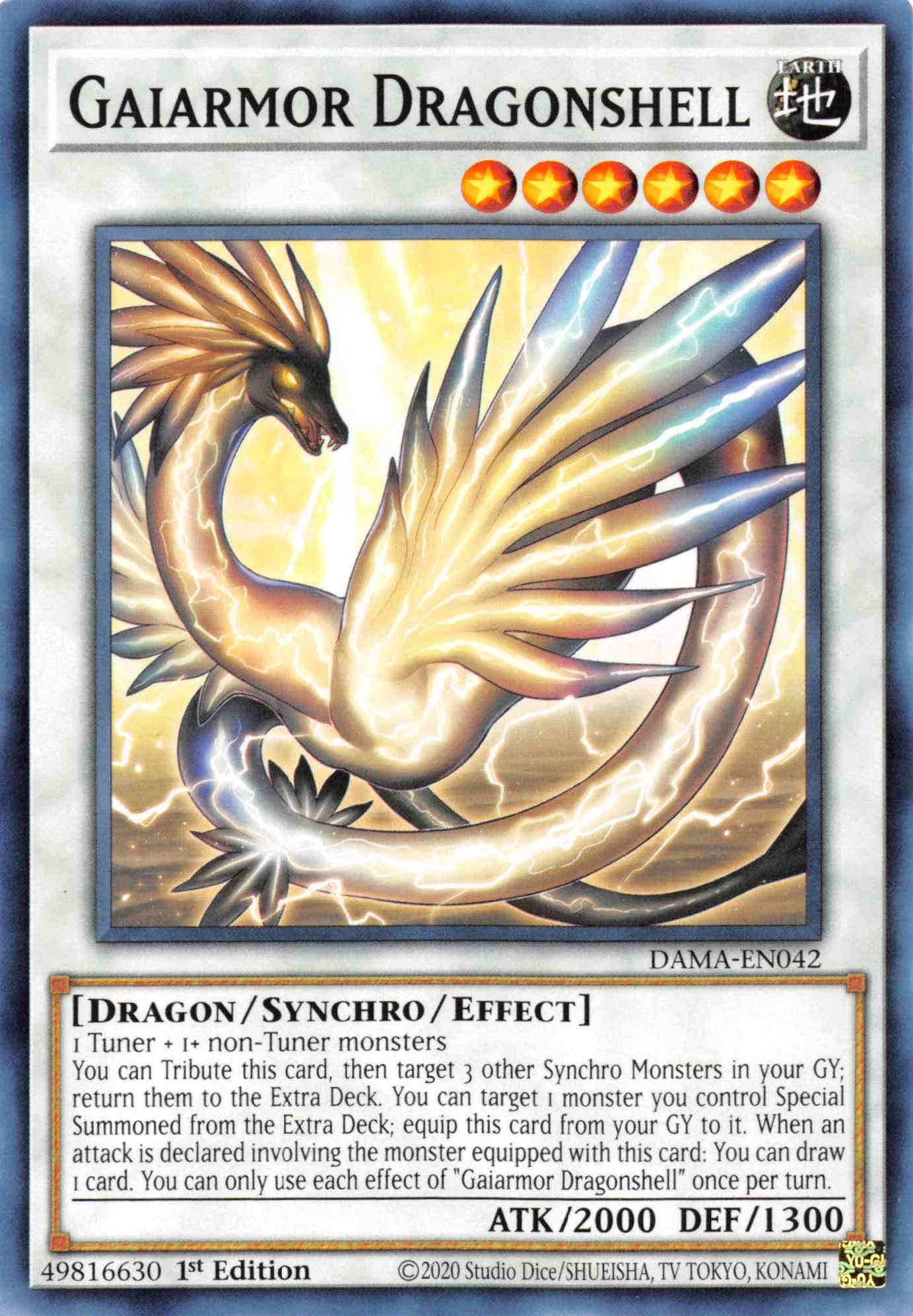 Gaiarmor Dragonshell [DAMA-EN042] Common - Duel Kingdom