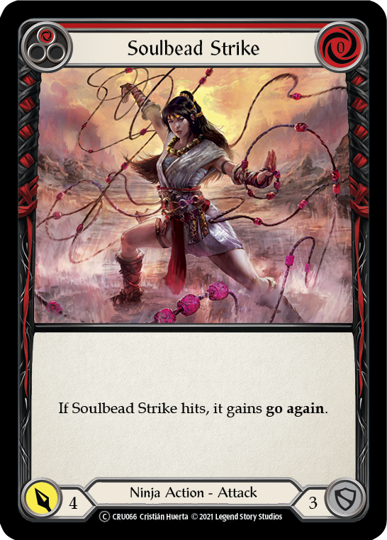 Soulbead Strike (Red) [CRU066] Unlimited Normal - Duel Kingdom