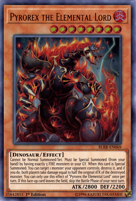 Pyrorex the Elemental Lord [BLRR-EN069] Ultra Rare - Duel Kingdom