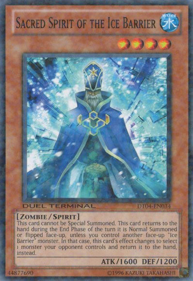 Sacred Spirit of the Ice Barrier [DT04-EN034] Common - Duel Kingdom