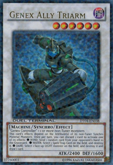 Genex Ally Triarm [DT04-EN038] Ultra Rare - Duel Kingdom