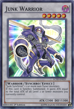 Junk Warrior [LC5D-EN029] Super Rare - Duel Kingdom