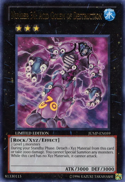 Number 30: Acid Golem of Destruction [JUMP-EN059] Ultra Rare - Duel Kingdom