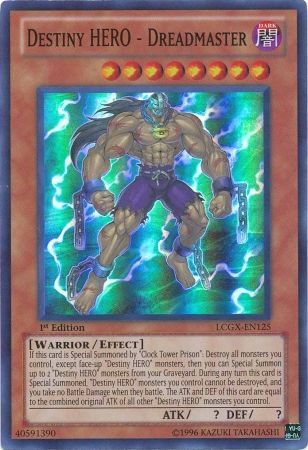 Destiny HERO - Dreadmaster [LCGX-EN125] Super Rare - Duel Kingdom