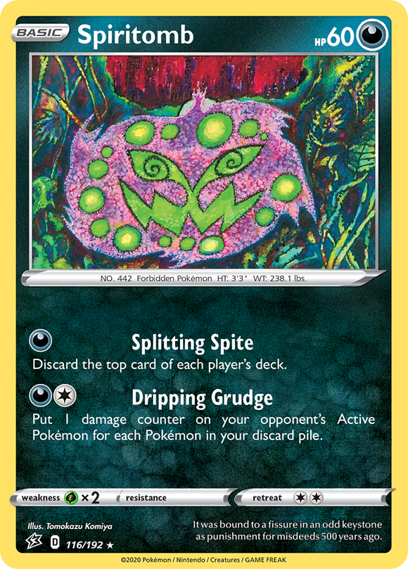 Spiritomb (116/192) [Sword & Shield: Rebel Clash] - Duel Kingdom