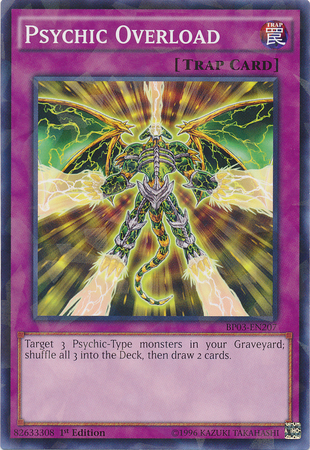 Psychic Overload [BP03-EN207] Shatterfoil Rare - Duel Kingdom