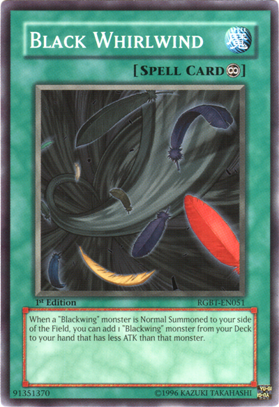 Black Whirlwind [RGBT-EN051] Common - Duel Kingdom